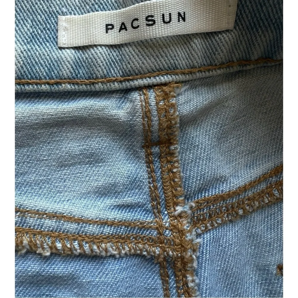 MOM short pacsun high rise icon short size 29 light blue PacSun Piece Size 29. - Picture 6 of 9